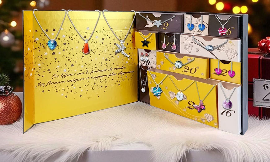 Image 1: Calendrier de l’Avent SC Crystal avec 12 bijoux