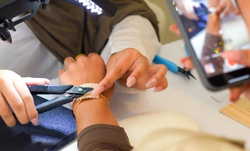 Image 2: Permanent Jewellery Experience — Sparkling Bond for Up to Four People