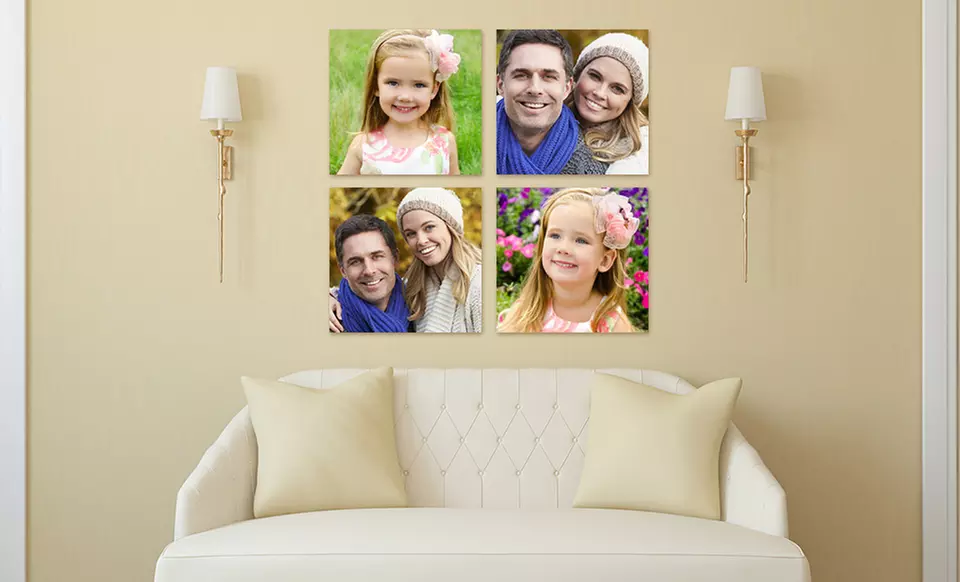 Custom Square Metal Photo Prints from Picture It On Canvas - Second Medium