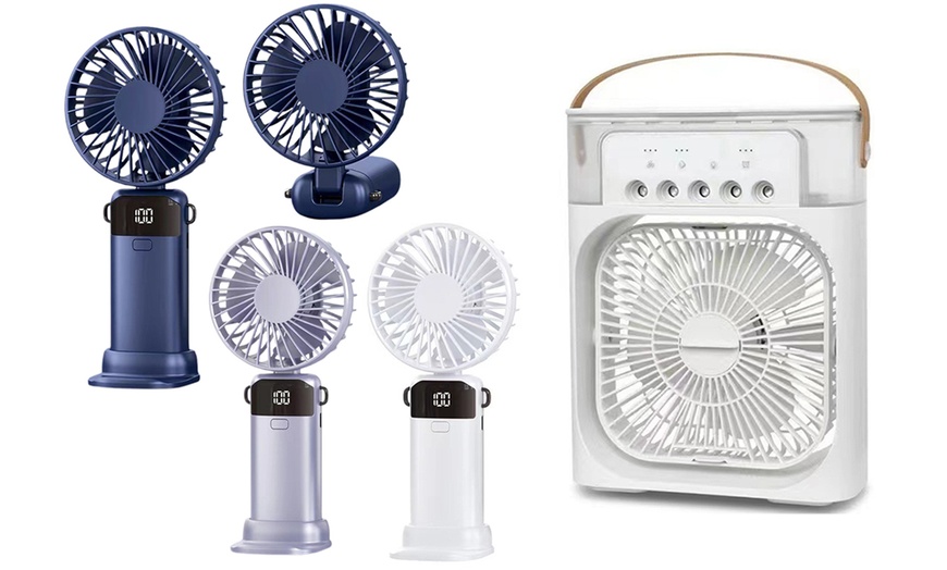 Image 2: Portable Cooling Fans