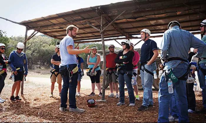 Zipline Tour with GoPro Helmet Cam for One, Two, or Four at Wimberley Zipline Adventures (Up to 36% Off)    - Second Medium
