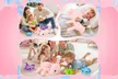 Deao Axolotl Soft Pastel Cuddly Plush Toy Set for Kids - Image 2