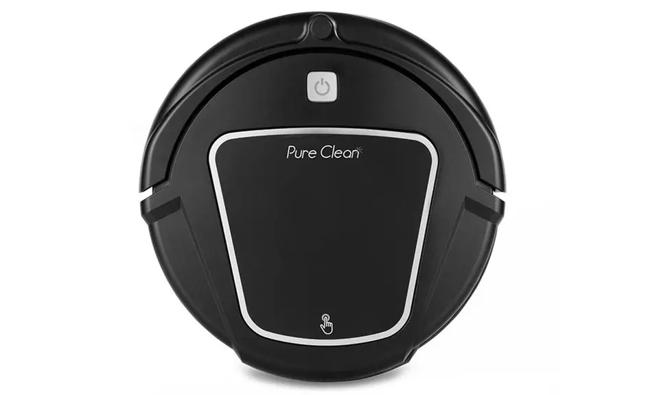 Pure Clean Robot Vacuum Cleaner with Wet-Mop Attachment and Charging Dock - Second Medium