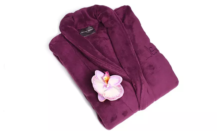 Image 3: Ultra Soft Dressing Gown