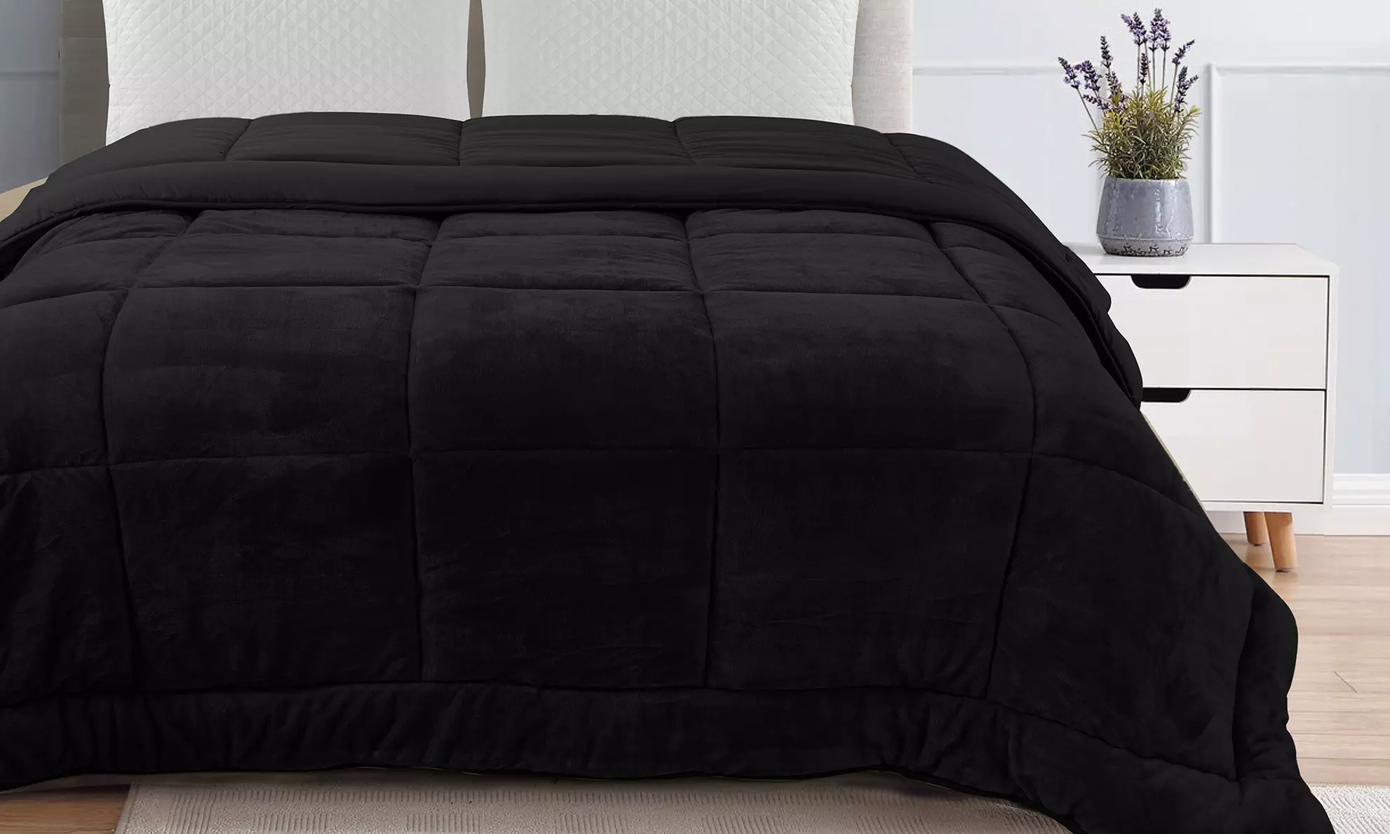 Couette douce et hypoallergénique en flanelle