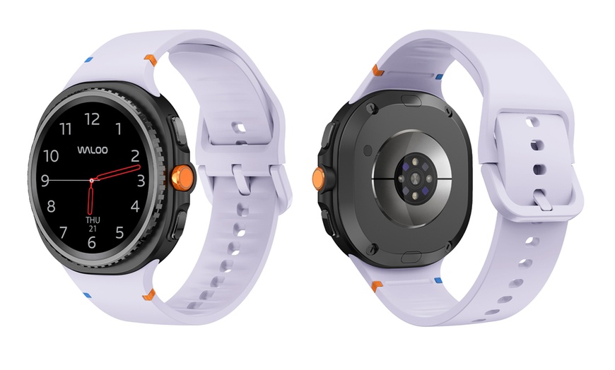 Image 6: Waloo Silicone Sport Band For Samsung Galaxy Watch 8/Watch 8 Classic