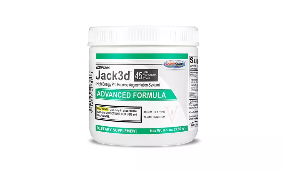 45-Servings USP Labs Jack3d Advanced Pre-Workout Supplement - Second Medium