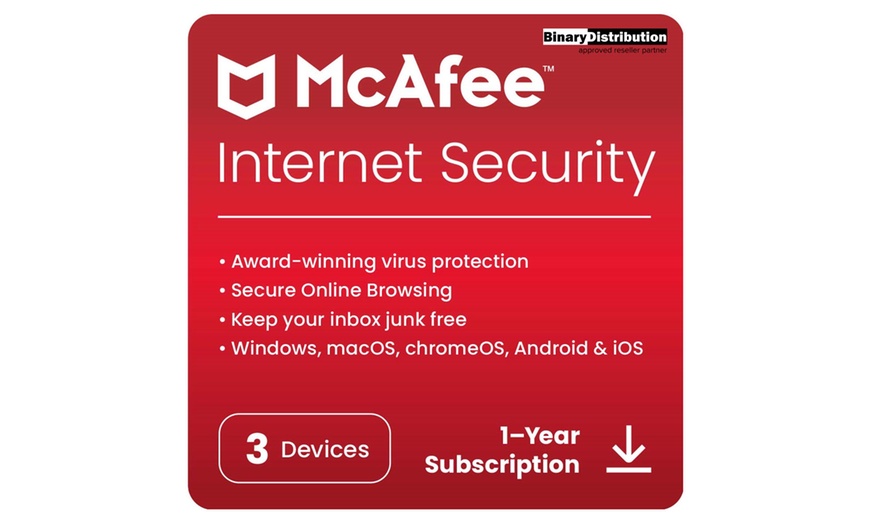 Image 3: McAfee Internet Security 2025 pour 1 à 3 appareils