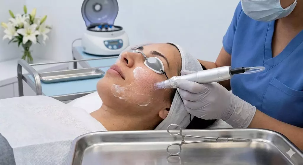 Rejuvenate with One or Three PRP Treatment w/ Microneedling + Exosome