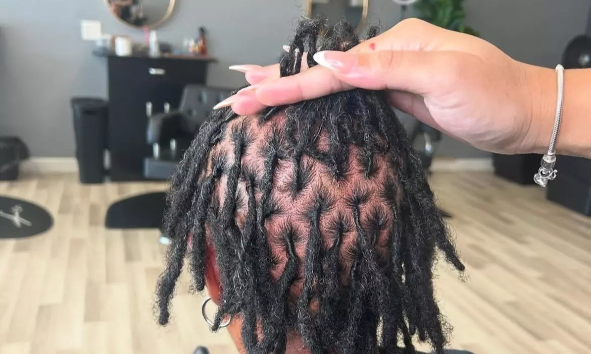 Loc Retwist & Style or Starter Locs (S, M, & L) + Shampoo & Condition