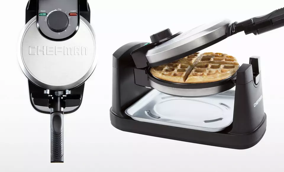 Chefman Rotating Belgian-Waffle Maker. Free Returns. - Primary Image