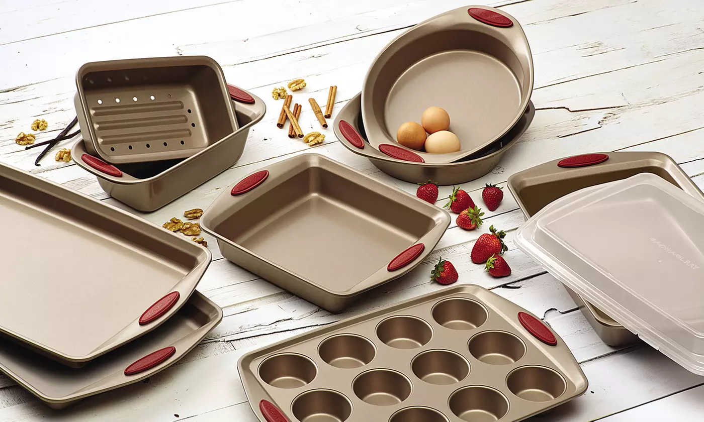 Rachael Ray Cucina Nonstick Bakeware Set (10-Piece) - Primary Image