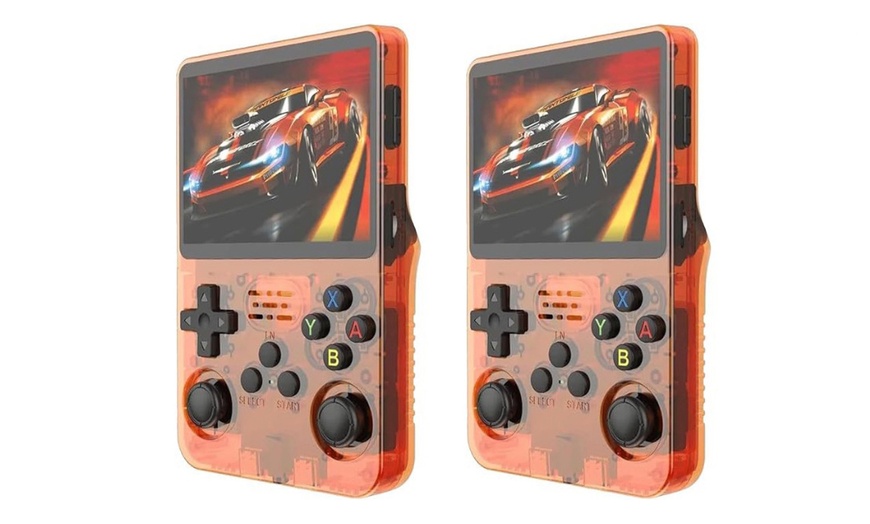 Image 8: 1x oder 2x Retro-Handheld-Videospielkonsole