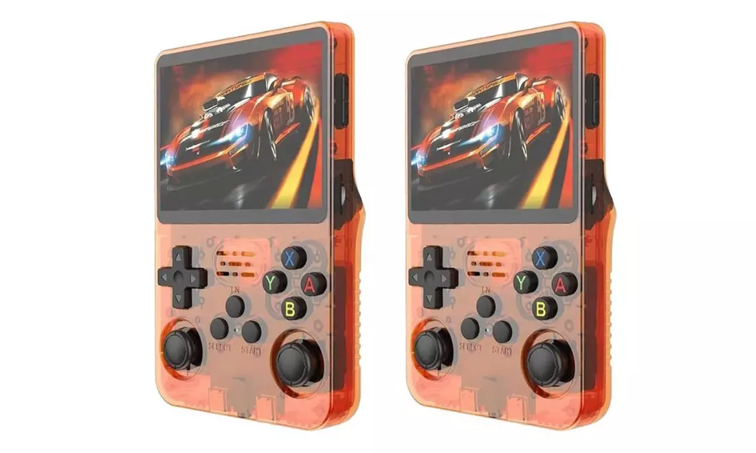 1x oder 2x Retro-Handheld-Videospielkonsole