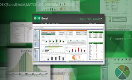 Online Microsoft Excel Training Course and Test for 1 or 10 People from Excel With Business (Up to 93% Off) - Primary Image