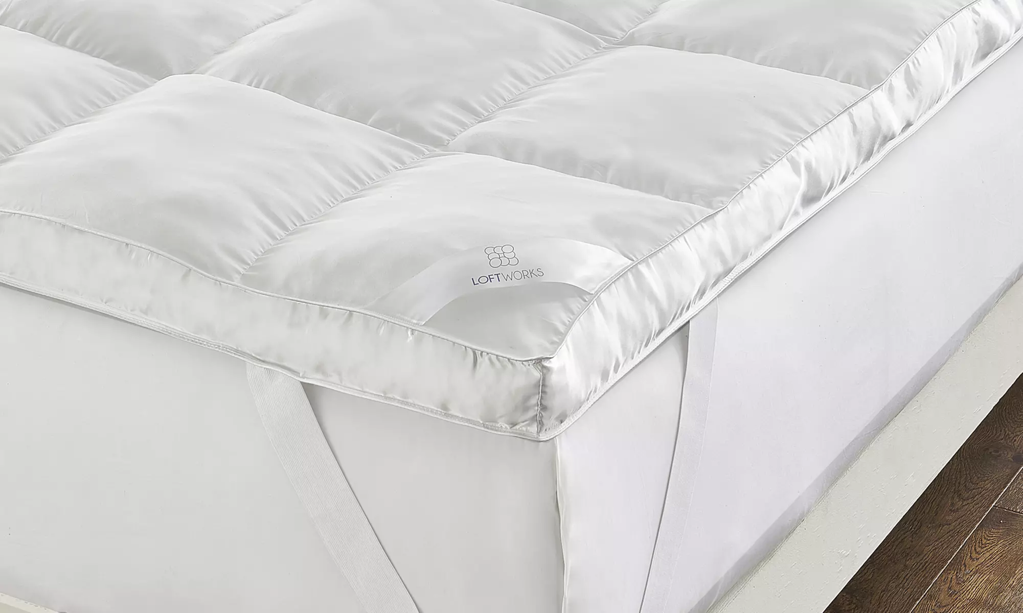 Loftworks 3" Super Loft Down Alternative Mattress Topper - Second Medium
