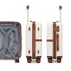 Image 11: Valise ou set 3 valises en ABS et PC avec design rayé Kono