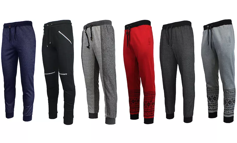 Buy One Get One Free: Men's French Terry Joggers  - Primary Image