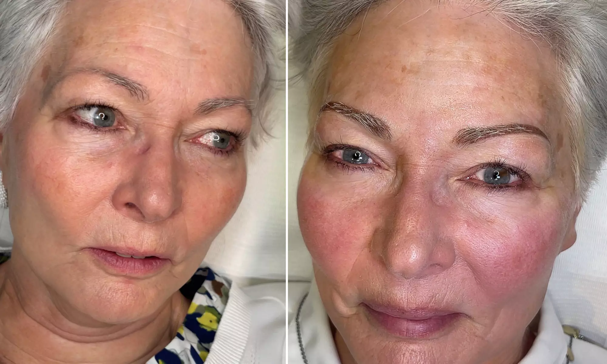 Initial Session: Powder/Ombré Brow, Nano/Powder Combo / Top Eyeliner 