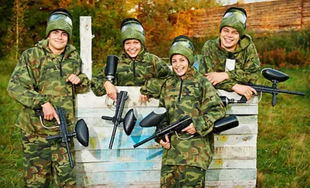 Paintball Packages for Two, Four, or Ten at Vaughan Paintball (Up to 54% Off) - Primary Image