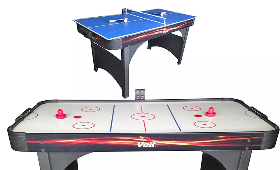 Voit Playmaker 60" Air Hockey Table With Table Tennis - Primary Image