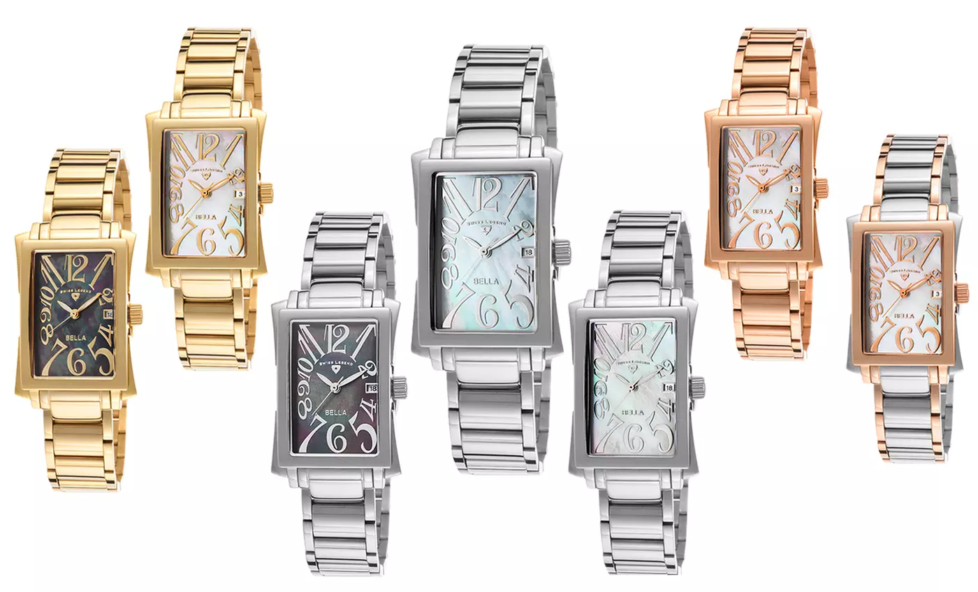 Swiss Legend Bella Collection Women's Stainless Steel Watch - Primary Image