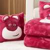 Image 3: Cartoon Pillow Quilt Dual Purpose Double Sided Napping 