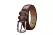 Men's Genuine Leather Belt Black Brown Size 32''-40'' 1.3'' Wide Jeans Belts - Second Medium