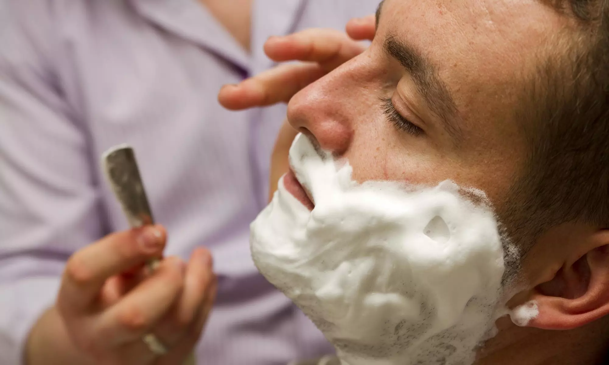A Men's Haircut and Shave from Wickford Barber (45% Off) - Primary Image