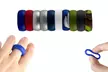 10pcs Men Durable Silicone Wedding Ring Affordable Fashion Rubber Wedding Band - Second Medium
