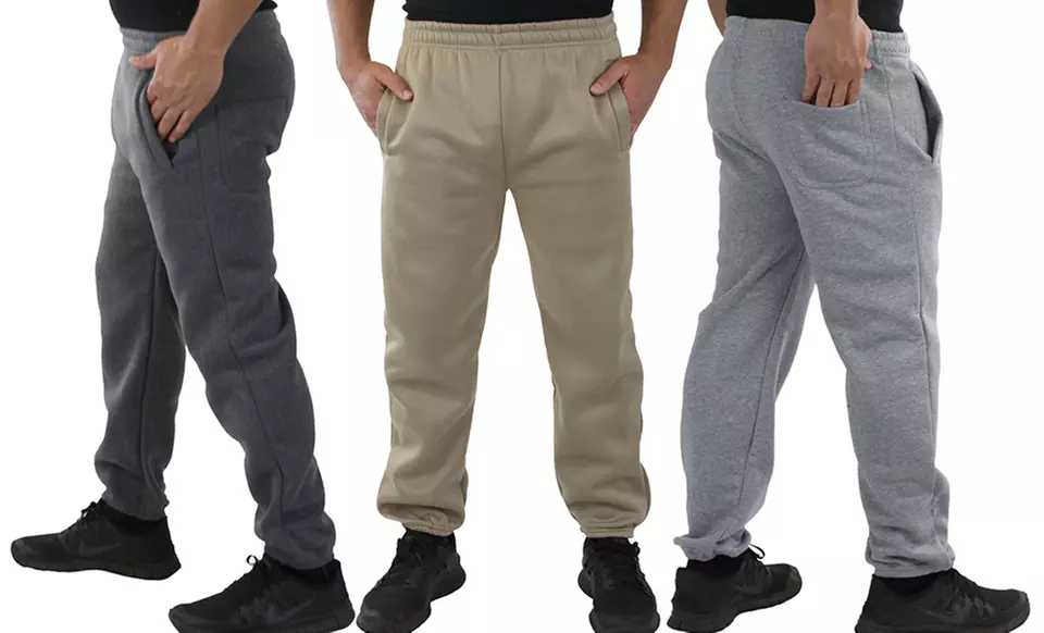 Men's Fleece-Lined Sweatpants - Primary Image