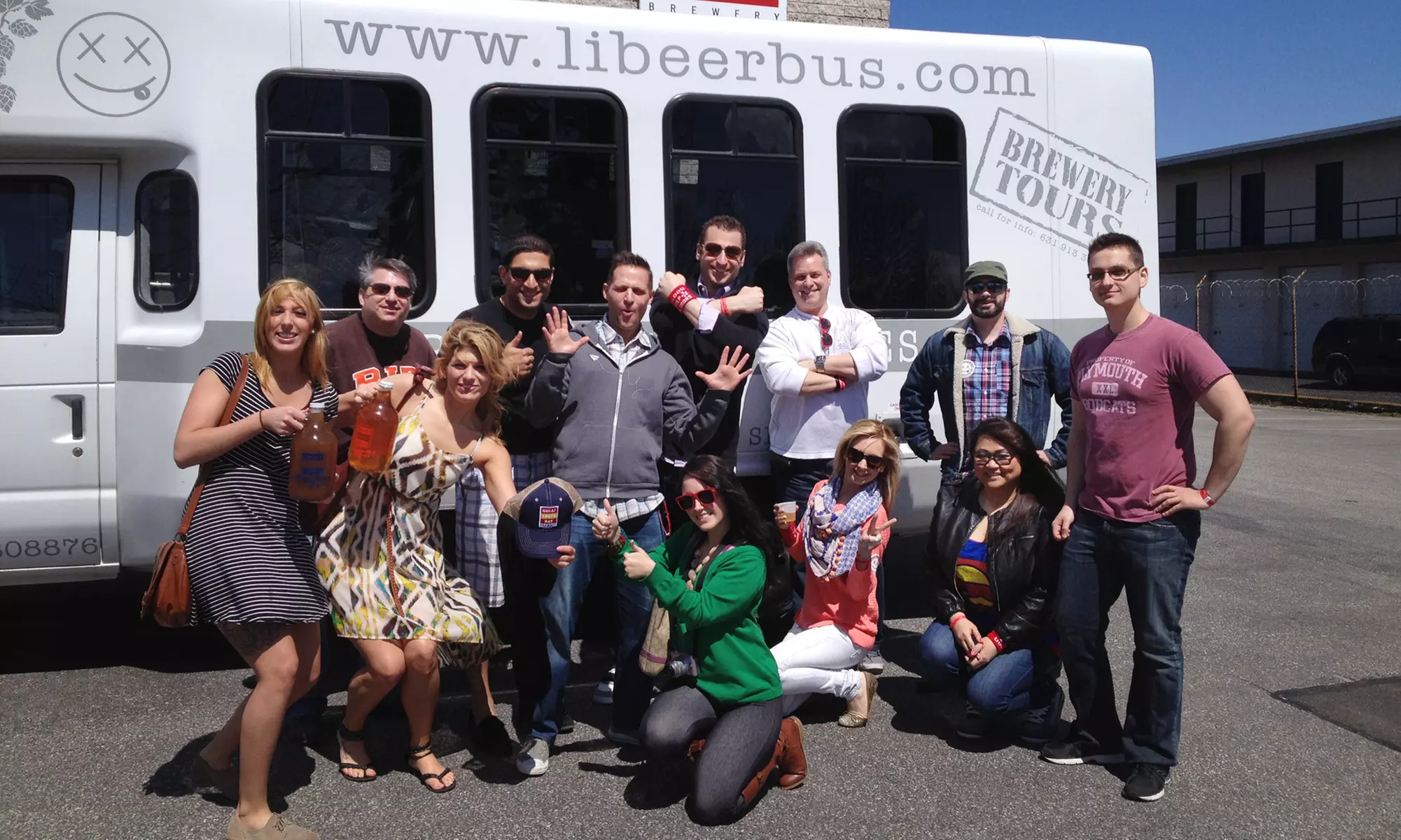 Sunday Beer and Burger Tour for Two or Four from Long Island Beer Bus by Tapped Enterprises Inc. (Up to 34% Off) - Primary Image