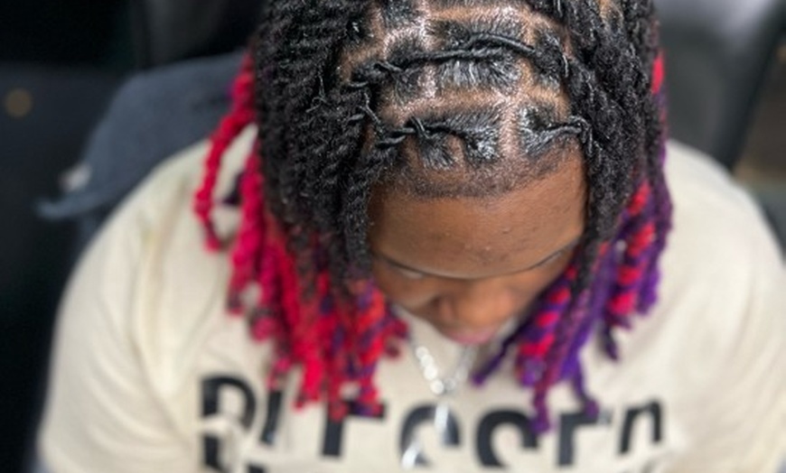Image 7: Wash & Retwist, Retwist & Style, or The Works - Wash, Retwist & Style