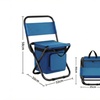 Image 3: Portable Outdoor Foldable Camping Chair in Assorted Colours