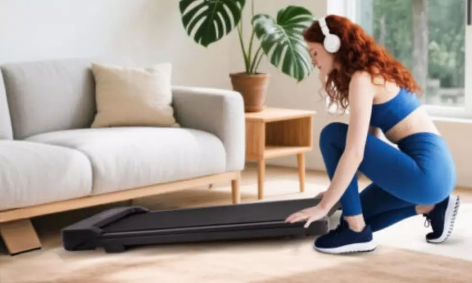 2.5HP Portable Treadmill Remote Control and LED Display