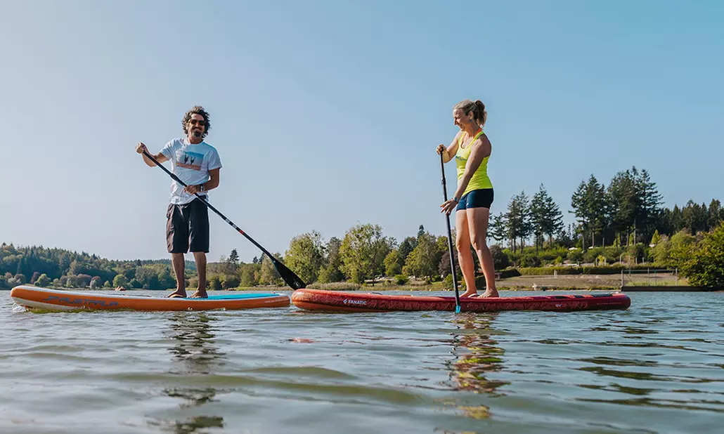 2 Std. Stand-Up-Paddel-Verleih für 1, 2 oder 4 Personen