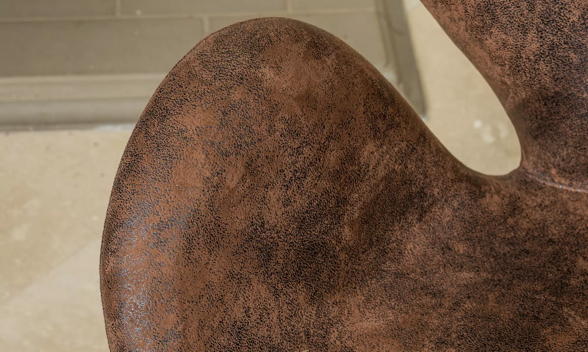 Blake Aged Microfiber Chair - Second Medium