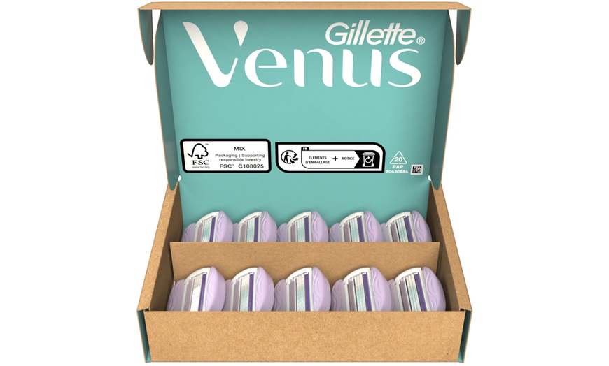 Image 2: Paquete de 20 cuchillas Venus, de Gillette