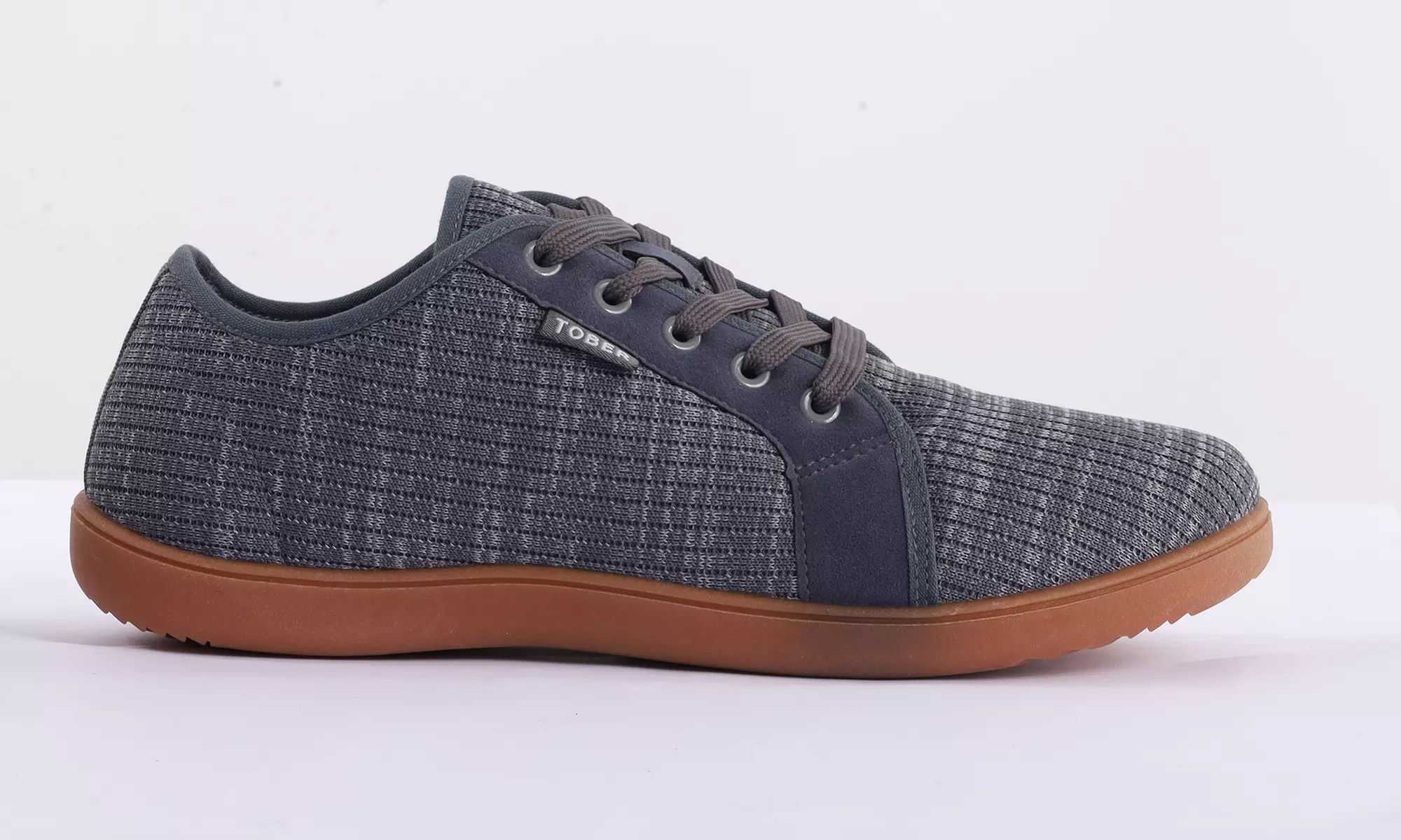 Men’s Knitted Plimsoll Trainers