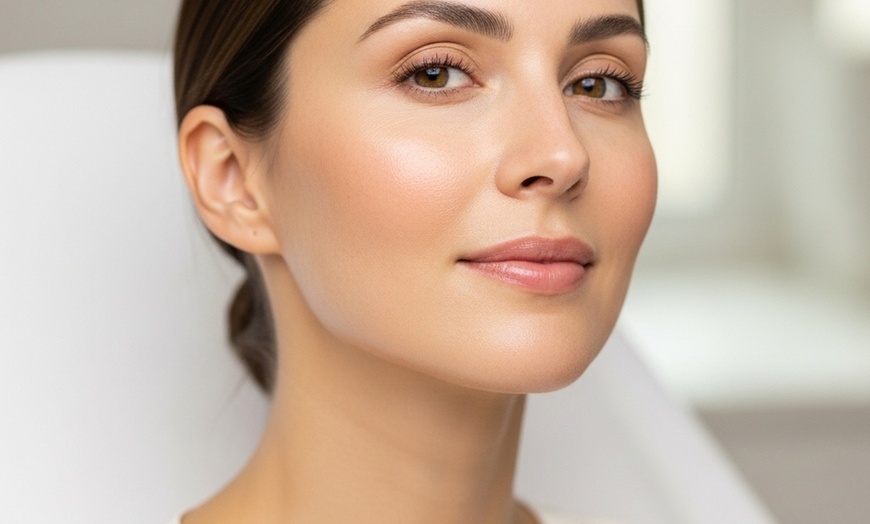 Image 3: One Hydrafacial with Skin Tightening & LED Light (Partial/Full Face)