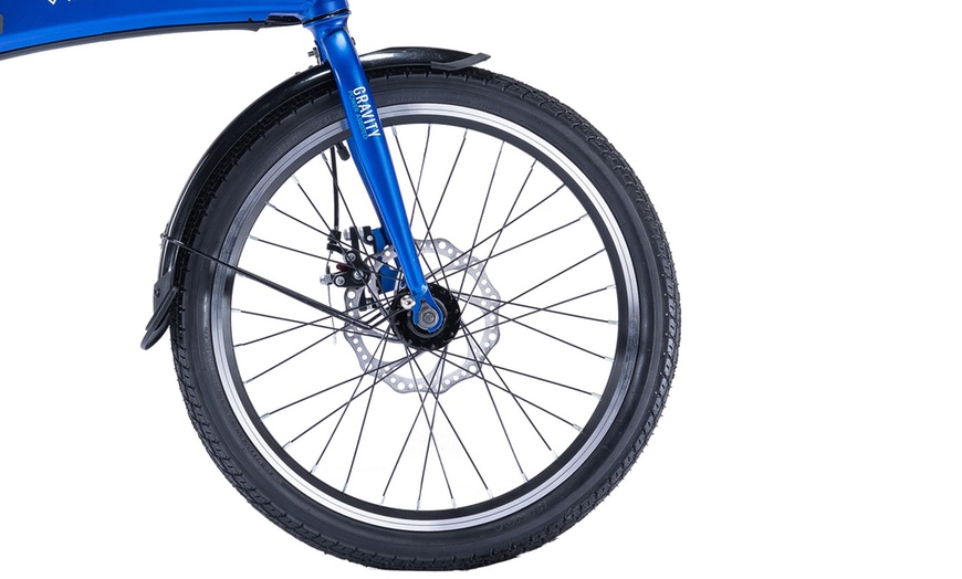 Image 8: Viking 20” wheel folding e-bike