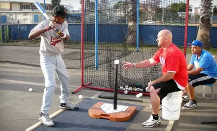 $65 for Six-Week Session with Six Hours of Indoor Baseball Instruction at the U.S. Baseball Academy ($139 Value) - Primary Image