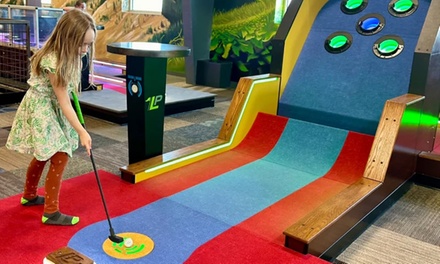 Round of Indoor Mini-Golf and 16 oz. Soft Drink for 1 Person, valid Any Day - Lucky Putt at Jump Time Meridian