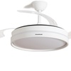 Image 4: Ventilateur de plafond, lumière LED, 4 pales rétractables Innovagoods
