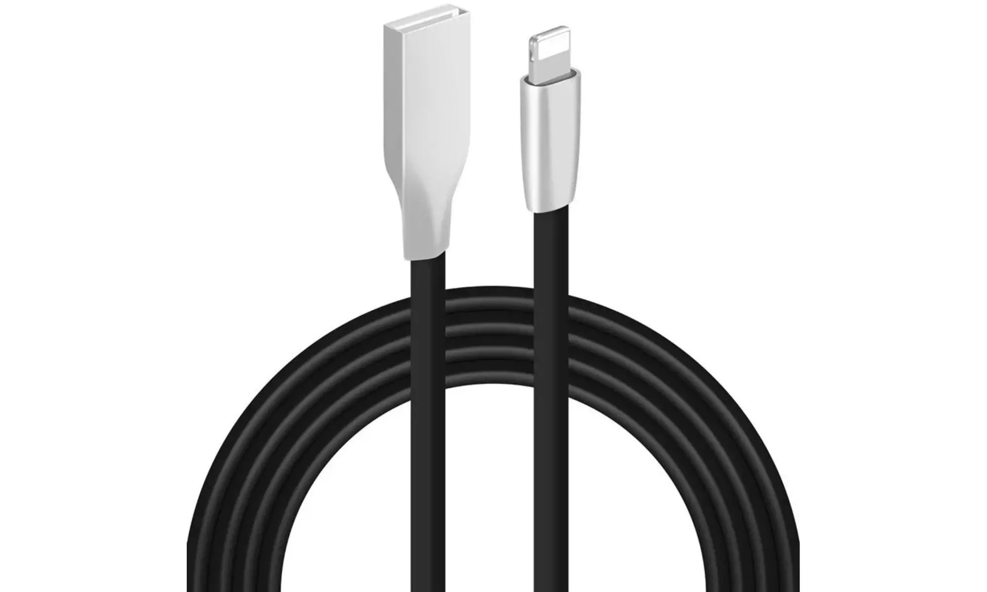 1x oder 2x bruchfestes oder L-förmiges Ladekabel