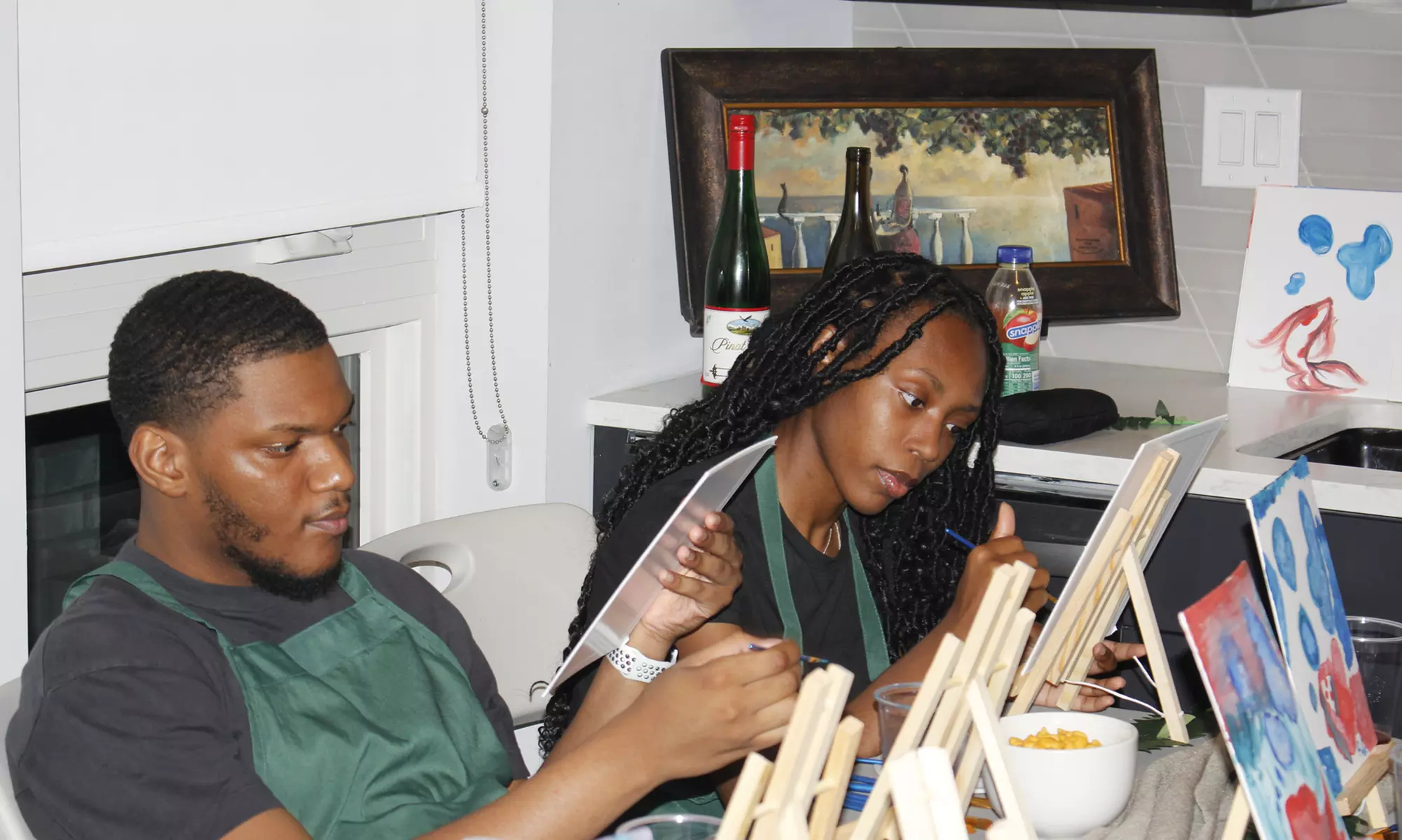 Three-Hour Caribbean Vibes Painting Party – For One or Two People