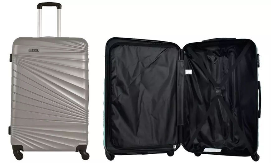 Image 9: Lot de 3 ou 4 valises rigides de la marque WellHome