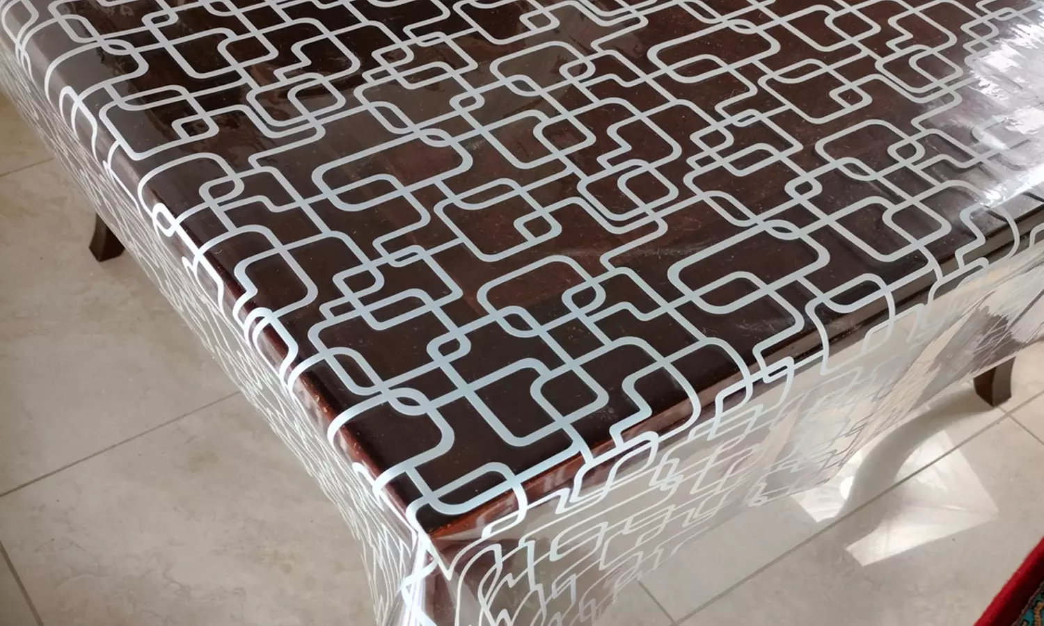 Tovaglia in PVC Operato impermeabile