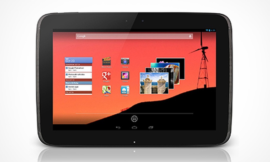 Image 1: Samsung Google Nexus 10 Tablet