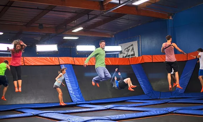 Two 60-Minute Jump Passes at Sky Zone - Sacramento (Up to 46% Off)  - Primary Image